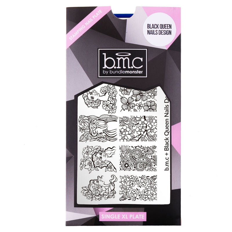 Designer Nail Stamp Plate D